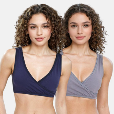 Adira Women Plunge Non Padded Bra(Multicolor)