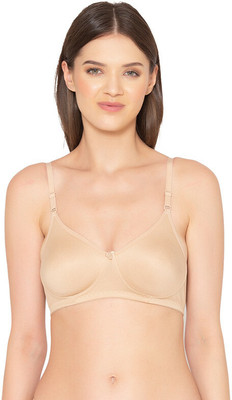 Groversons Paris Beauty Women Full Coverage Non Padded Bra(Beige)