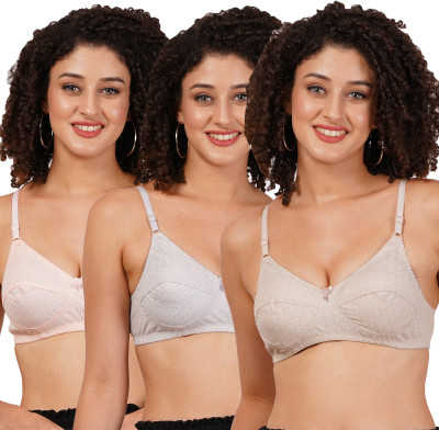 FigureFit RajniMino Women Everyday Non Padded Bra(Multicolor)