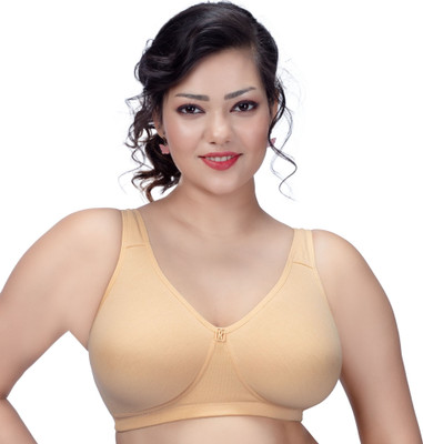 Trylo COMFORTFIT 40 SKIN E - CUP Women Full Coverage Non Padded Bra(Beige)
