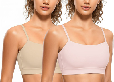 MEEMBOOLI Girls Training/Beginners Non Padded Bra(Multicolor)