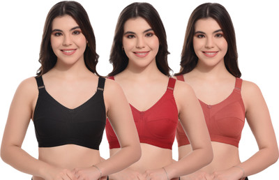 TEENPLUS Women Everyday Non Padded Bra(Multicolor)