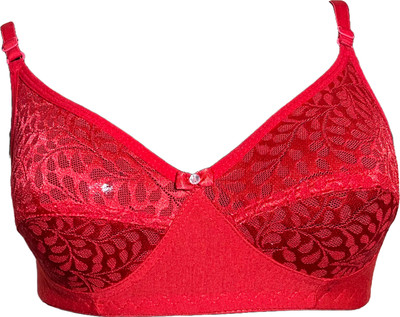 RaasCollection Women Everyday Non Padded Bra(Red)