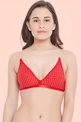 DreamBe Bra Women Everyday Non Padded Bra(Red)