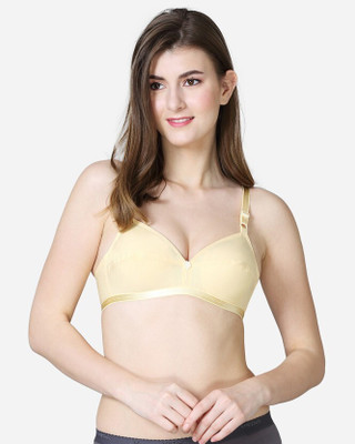Shri Rajendrasuri Collection Women Full Coverage Lightly Padded Bra(Beige)