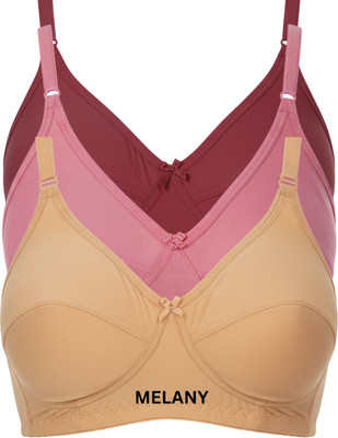 MELANY. FASHION bra for women Women Everyday Non Padded Bra(Multicolor)