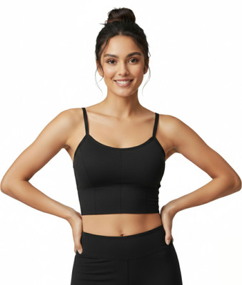 Wisetie Stylish Bra For Women Women Everyday Lightly Padded Bra(Black)