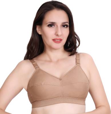Trylo RIZA COTTONFIT-NUDE-36-D-CUP Women Full Coverage Non Padded