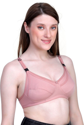 Reem Women Maternity/Nursing Non Padded Bra(Pink)