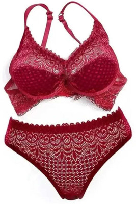 Velvra Women Everyday Non Padded Bra(Maroon)