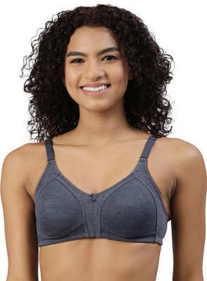 Blossom Women Full Coverage Non Padded Bra(Grey)