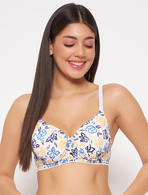 Clovia Women T-Shirt Lightly Padded Bra(Beige)