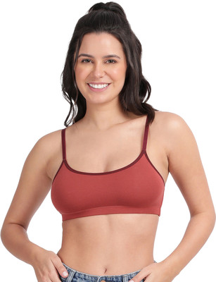 Envie 1008 - Modal Beginners Bra Women Full Coverage Non Padded Bra(Maroon)