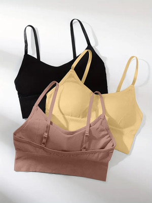 NAGARVEL CREATION Women Everyday Lightly Padded Bra Women Everyday Lightly Padded Bra(Multicolor)