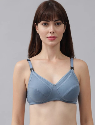 YVLORA ENGLISH MOTHER Women Maternity/Nursing Non Padded Bra(Blue)