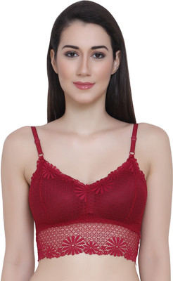 ritu creation Women Push-up Lightly Padded Bra(Maroon)