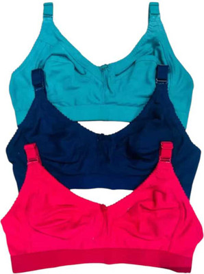ESOROUCHA Women Full Coverage Non Padded Bra(Multicolor)