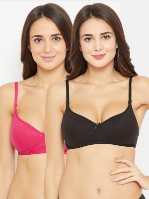 N-gal Women T-Shirt Heavily Padded Bra(Multicolor)