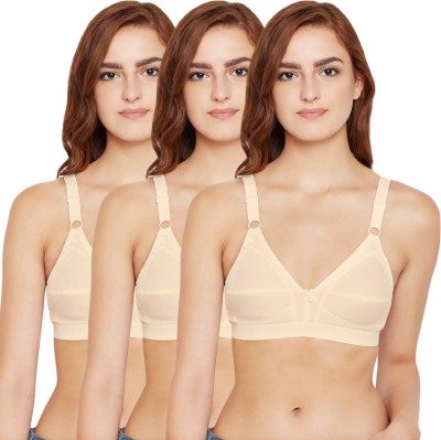 BodyCare FK-5585SSS(D) Women Full Coverage Non Padded Bra(Beige)