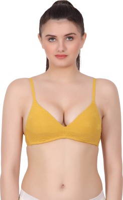 AMOUR SECRET Women Everyday Lightly Padded Bra(Yellow)