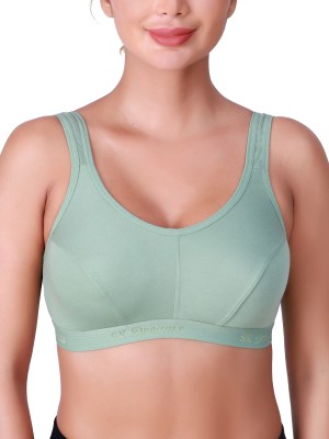 SKDREAMS Women Sports Non Padded Bra(Green)