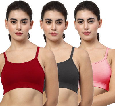 LILY stropsazil Women Sports Non Padded Bra(Multicolor)