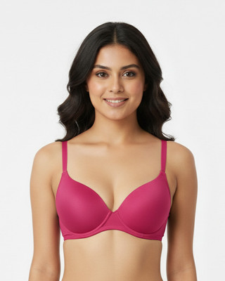 Piencart Daily Comfort Padded Bra Women Everyday Heavily Padded Bra(Pink)
