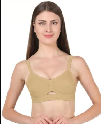 JSR Paris Beauty Women Everyday Non Padded Bra(Beige)