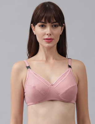 YVLORA ENGLISH MOTHER Women Maternity/Nursing Non Padded Bra(Pink)
