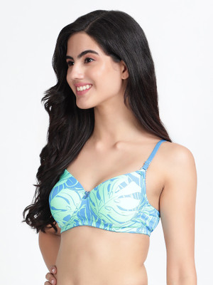 Le-Soft All day Comfort Women Everyday Lightly Padded Bra(Multicolor)