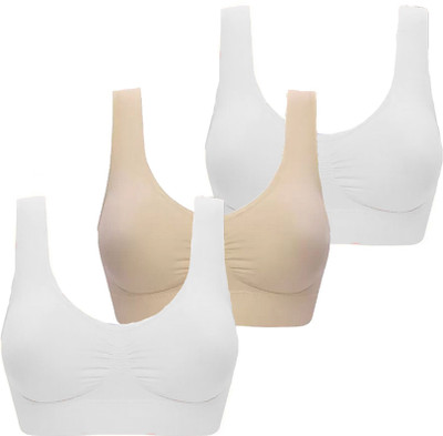 Dwinky Women Sports Non Padded Bra(Multicolor)