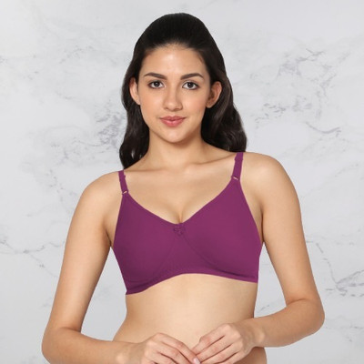 In Care LINGERIE ICPD2-10 Women T-Shirt Heavily Padded Bra(Purple)
