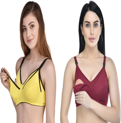 FASALVI Women Push-up Non Padded Bra(Multicolor)