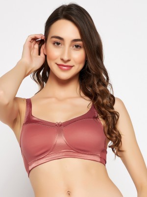 Clovia Women Full Coverage Non Padded Bra(Orange)