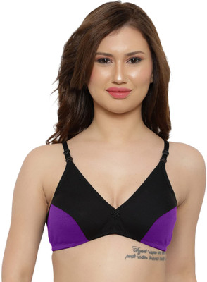 Beach Curve Vaish Bra Women Minimizer Non Padded Bra(Purple)