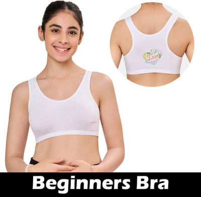 Maroon Women Sports Non Padded Bra(White)