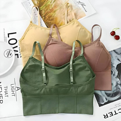 Jetveli Unique everyday Bra Design Women Everyday Lightly Padded Bra(Multicolor)