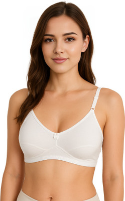 SONA H 07 Full Coverage Non Wired Women Everyday Non Padded Bra(White)