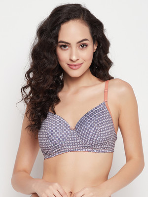Clovia Women Push-up Lightly Padded Bra(Grey)