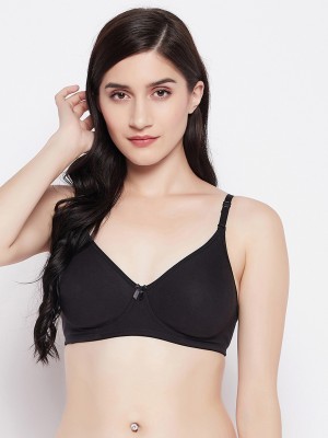 Clovia Women Full Coverage Lightly Padded Bra(Black)