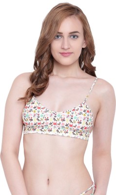 La inTimo Women Plunge Lightly Padded Bra(Multicolor)