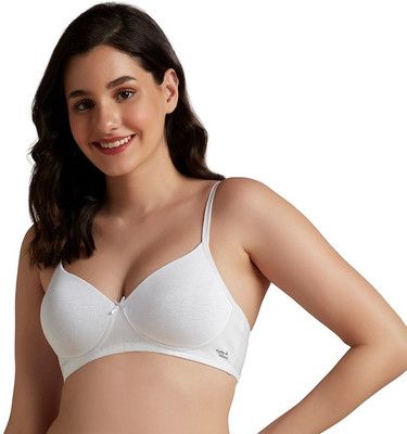 Every De by Amante Women T-Shirt Lightly Padded Bra(White)