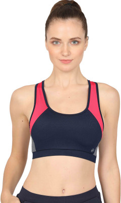 Laasa Sports Women Sports Heavily Padded Bra(Multicolor)