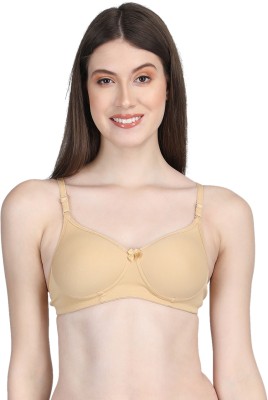 FiveFlag Women Push-up Lightly Padded Bra(Beige)