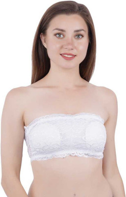Ronic Collections Women Full Coverage Lightly Padded Bra(White)