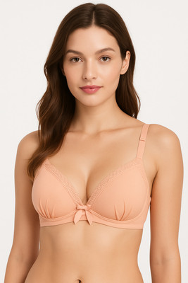 Hpa Light Padded Bra for Girls & Women | Three-Quarter Coverage Push-Up Bra Women Push-up Lightly Padded Bra(Multicolor)