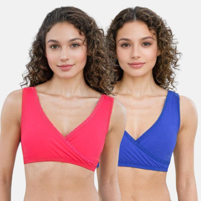 Adira Women Plunge Non Padded Bra(Multicolor)