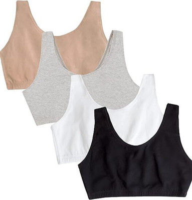 MEEMBOOLI Women Sports Non Padded Bra(Multicolor)
