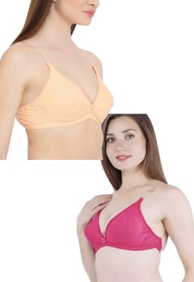 BodyBest Sona TP Women Plunge Non Padded Bra(Multicolor)