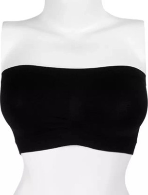 BRATON TUBE BRA Women Full Coverage Non Padded Bra(Black)